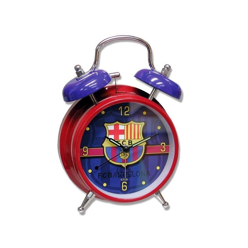 Barcelona Jumbo Crest Bell Alarm Clock