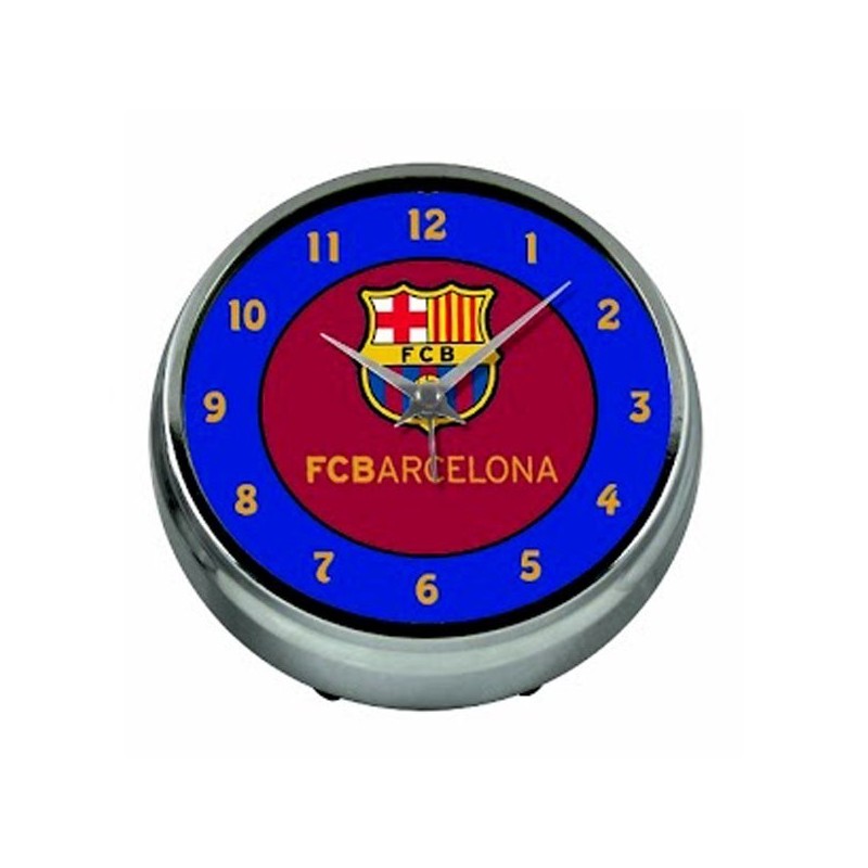 Barcelona Aluminium Table Clock - Blue