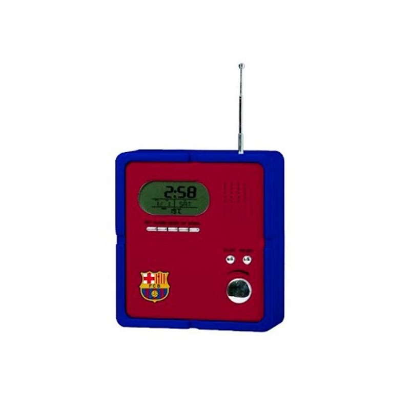 Barcelona Radio With Digital Clock
