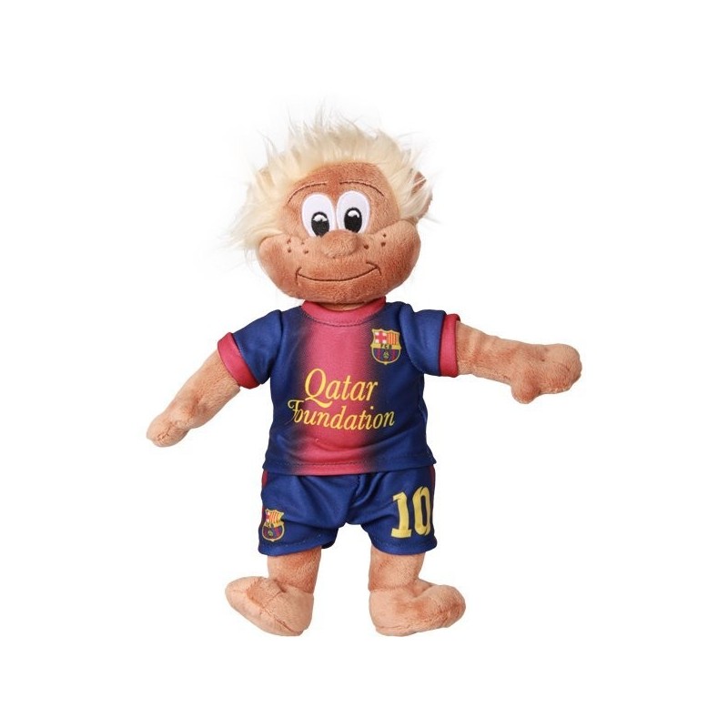 Barcelona Messi Mascot Bear - White