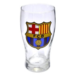 Barcelona Crest Pint Glass