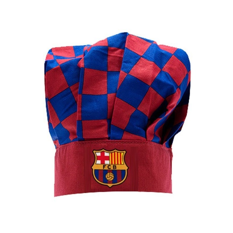 Barcelona Checked Chefs Hat