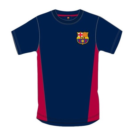 Barcelona Navy Crest Mens T-Shirt - S