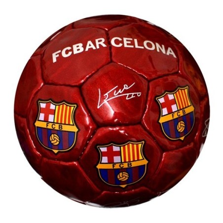 Barcelona Red Signature Football - Size 2