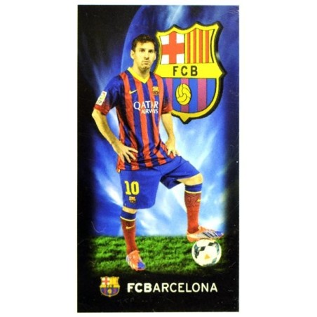 Barcelona Printed Towel - Messi