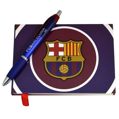 Barcelona Autograph Book & Pen Set