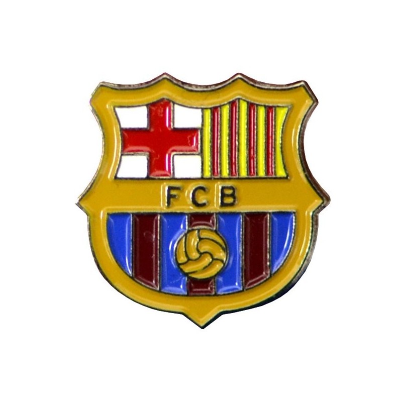 Barcelona Crest Pin Badge