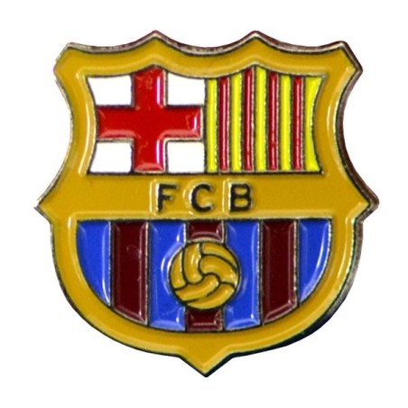 Barcelona Crest Pin Badge