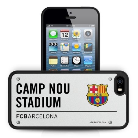 Barcelona iPhone 5/5S 3D Hard Phone Case- Street Sign