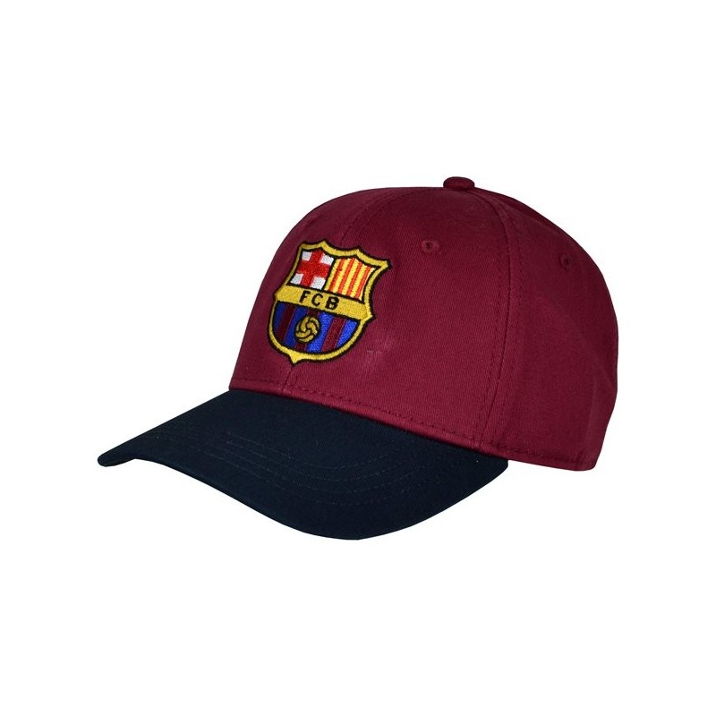 Barcelona Baseball Cap - Burgundy