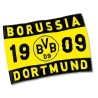 Borussia Dortmund Flag - On Stick
