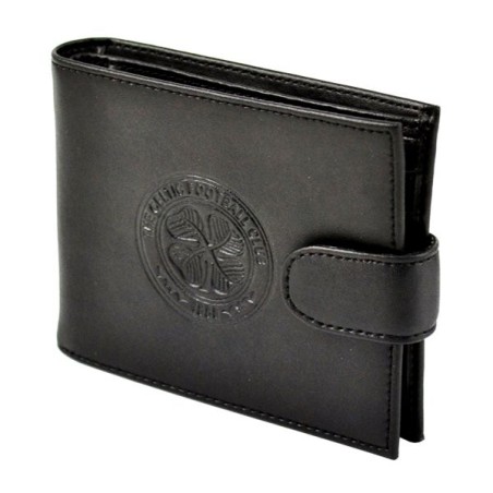Celtic Crest Embossed Leather Wallet