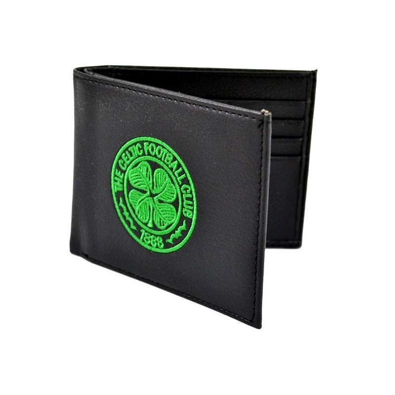 Celtic Crest Embroidered PU Leather Wallet