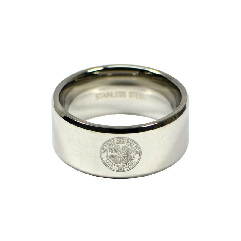 Celtic Crest Band Ring - Medium
