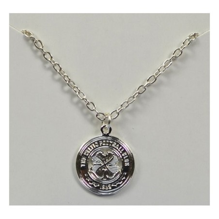 Celtic Silver Plated Crest Pendant/Chain