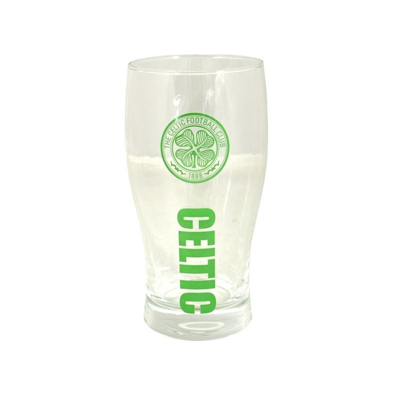 Celtic Wordmark Crest Pint Glass