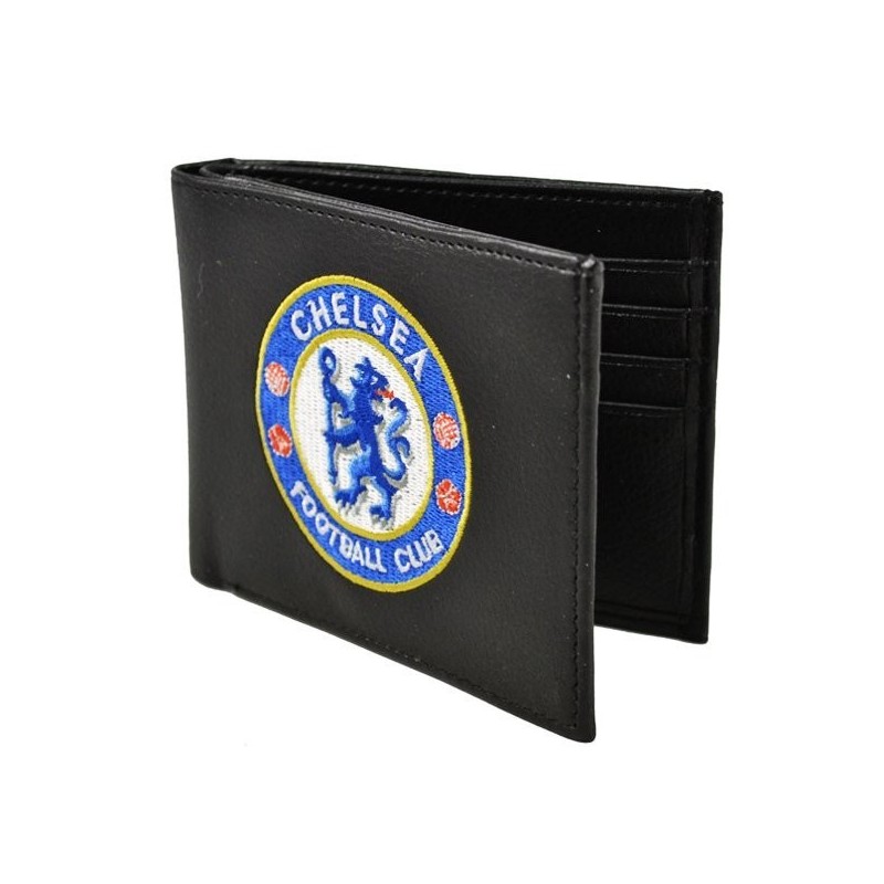 Chelsea Crest Embroidered PU Leather Wallet