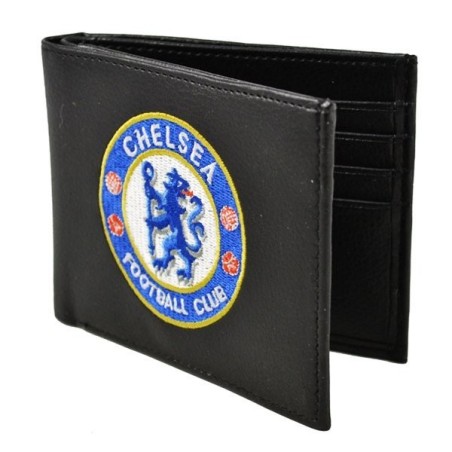Chelsea Crest Embroidered PU Leather Wallet
