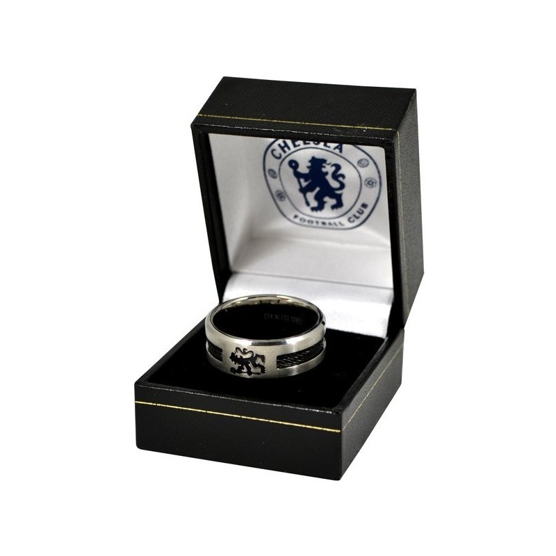 Chelsea Black Inlay Ring - Small