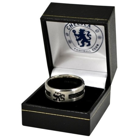 Chelsea Black Inlay Ring - Large