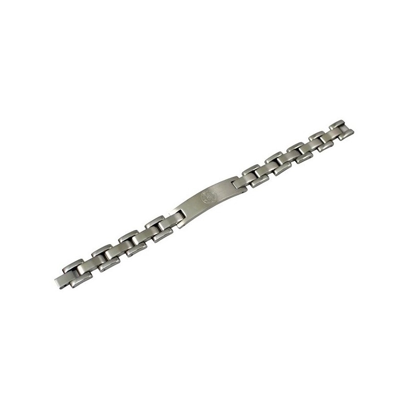 Chelsea Stainless Steel Crest Bracelet