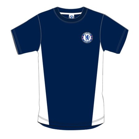 Chelsea Navy Crest Mens T-Shirt - M