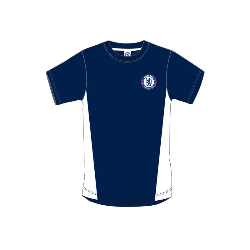 Chelsea Navy Crest Mens T-Shirt - L
