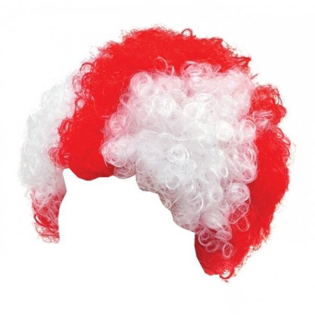 England St George Flag Adult Supporters Wig
