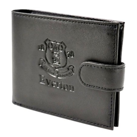Everton Crest Embossed Leather Wallet