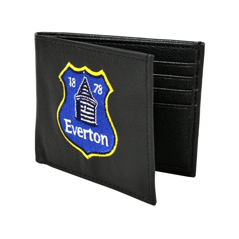 Everton Crest Embroidered PU Leather Wallet