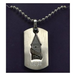 Everton Cut Out Dog Tag & Chain