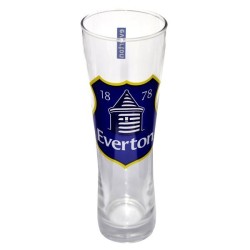 Everton Colour Crest Peroni Pint Glass