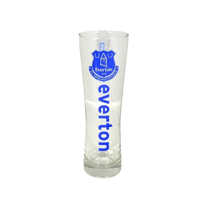 Everton Wordmark Crest Peroni Pint Glass