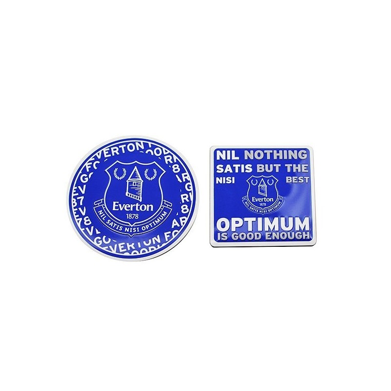 Everton 2PK Multi Surface Metal Sign