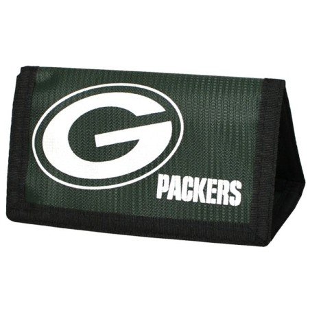 NFL Green Bay Packers Foil Print Nylon Wallet