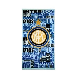 Inter Milan Text Printed Towel