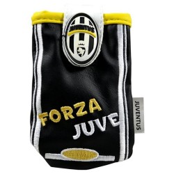 Juventus Mobile Phone Pouch With Flip - Black