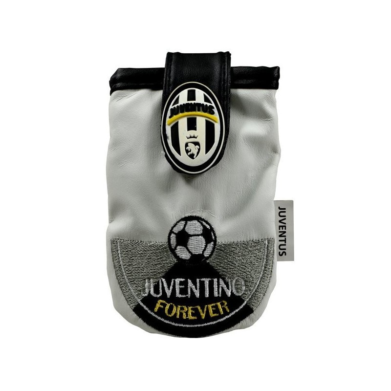 Juventus Mobile Phone Pouch With Flip - White