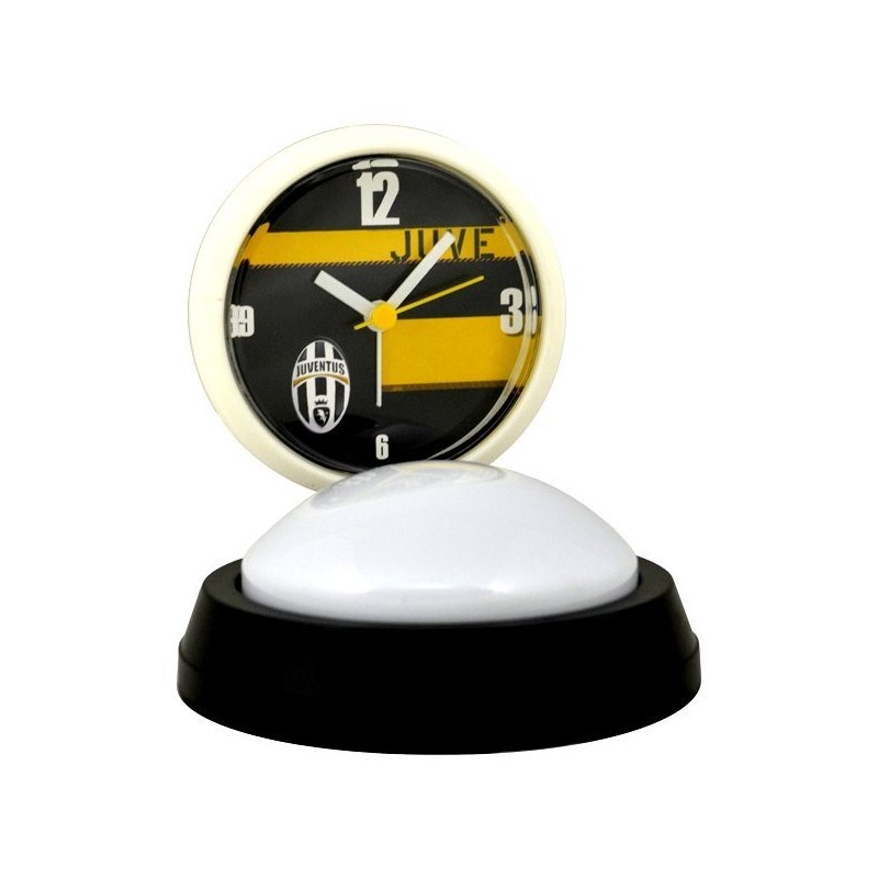 Juventus White Face Lamp Alarm Clock