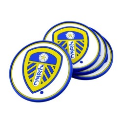 Leeds United 4PK Rubber Coasters