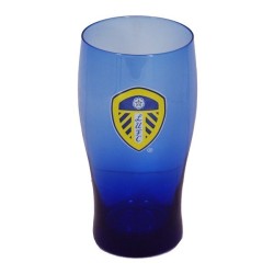 Leeds United Coloured Pint Glass