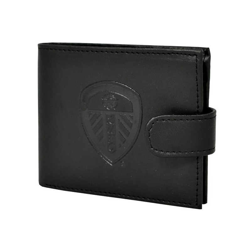Leeds United Crest Embossed Leather Wallet