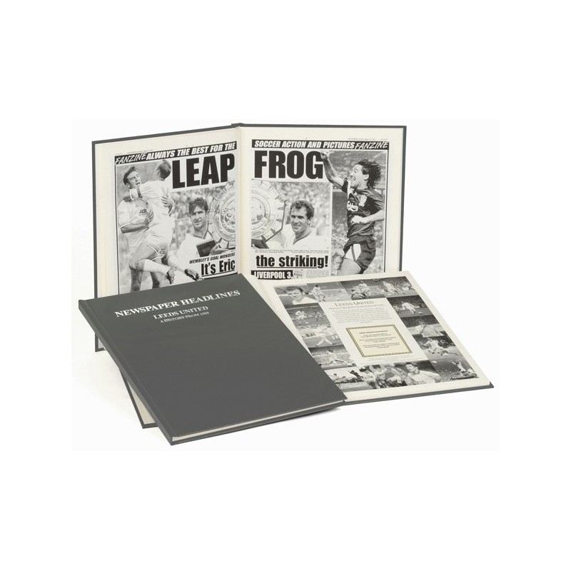 Leeds United Grey Cover Football Book