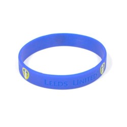 Leeds United Rubber Crest Single Wristband