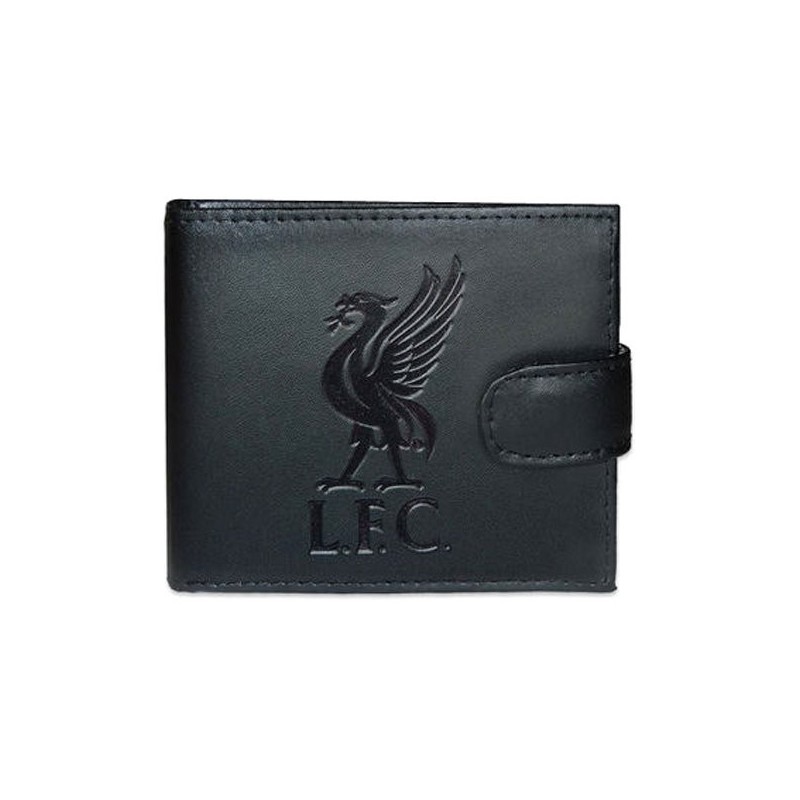 Liverpool Crest Embossed Leather Wallet