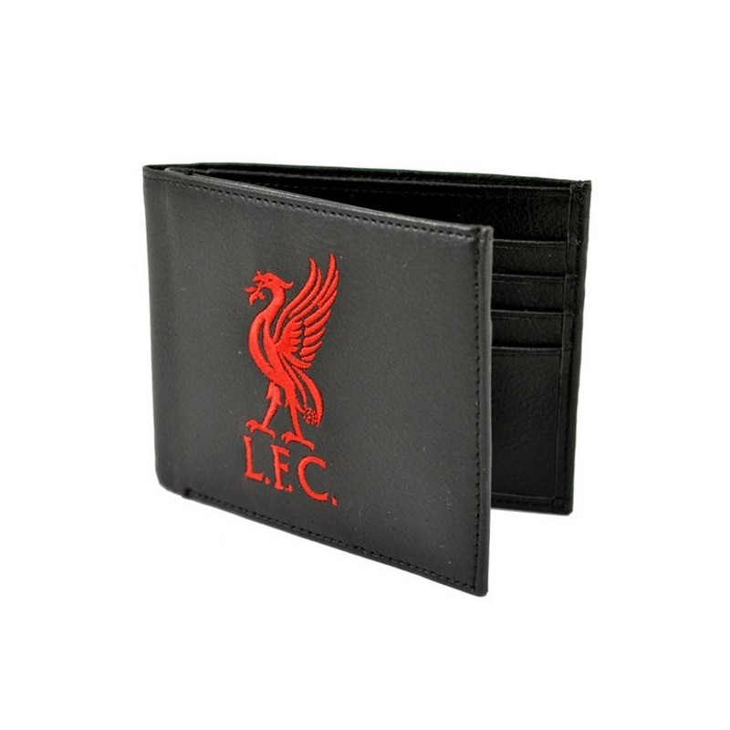 Liverpool Crest Embroidered PU Leather Wallet