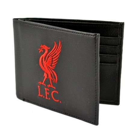 Liverpool Crest Embroidered PU Leather Wallet