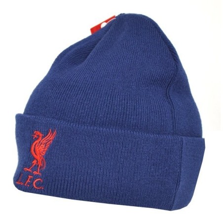Liverpool Cuff Knitted Hat - Navy