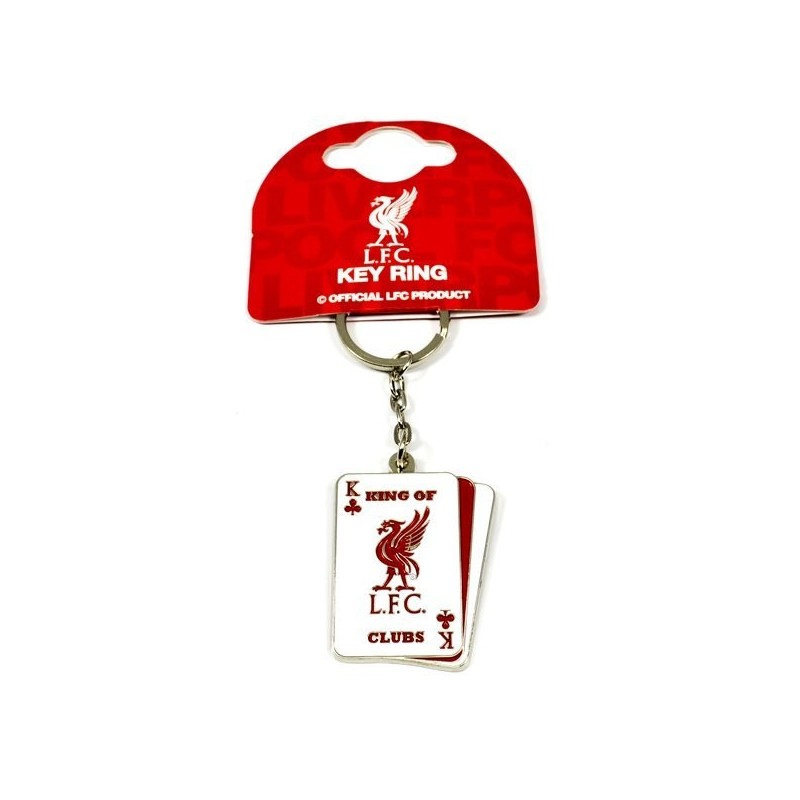 Liverpool Playing Cards Keyring