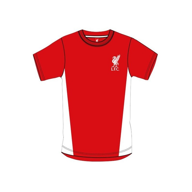 Liverpool Red Crest Mens T-Shirt - L